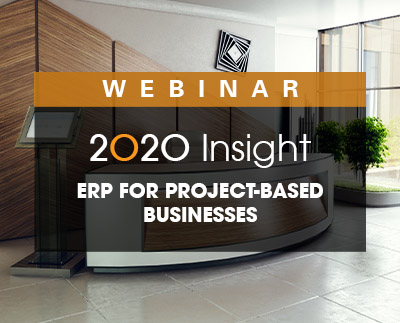 2020 Insight网络研讨会：基于项目的业务的ERP