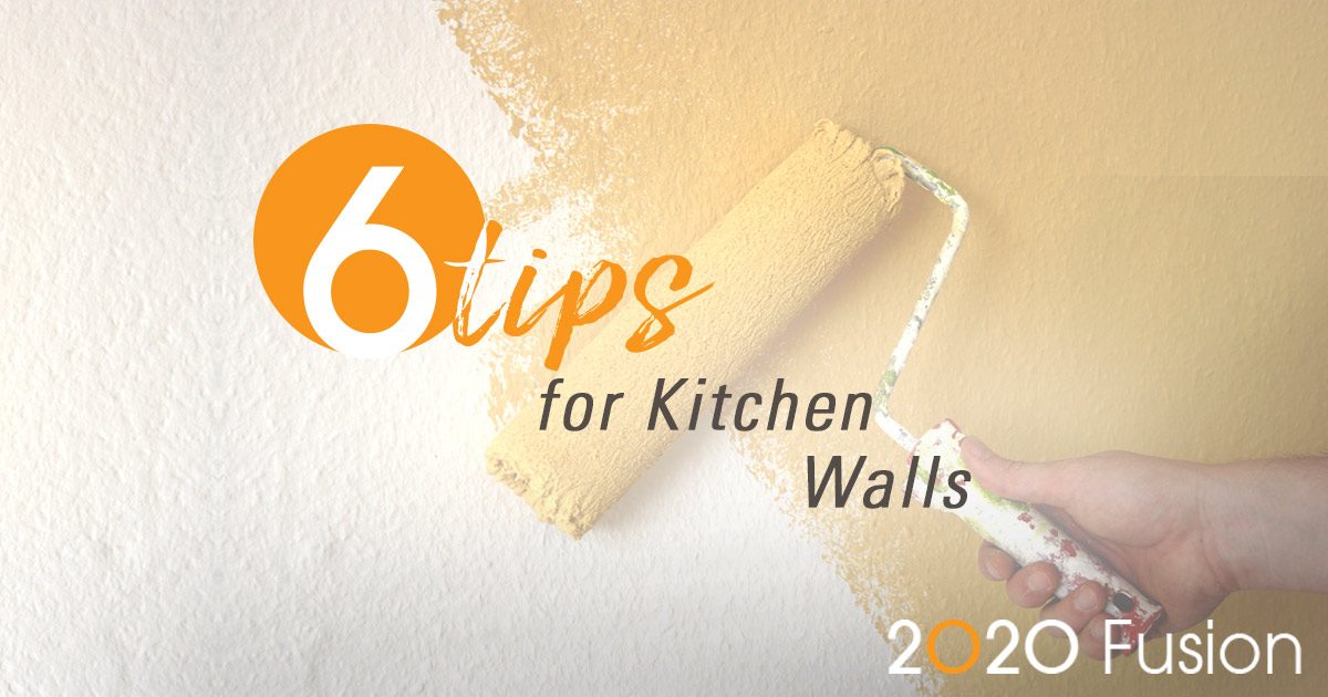 6个厨房墙壁装饰技巧
