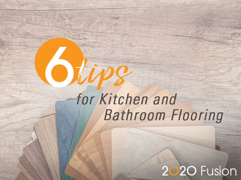 厨房和浴室地板的六个建议