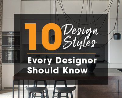 每个设计师都应该知道的10种室内设计样式