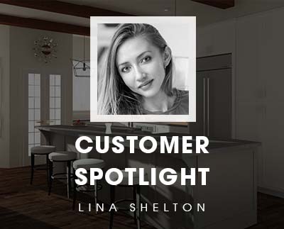 2020年设计客户聚光灯：Schrapper的精美橱柜和设计的Lina Shelton