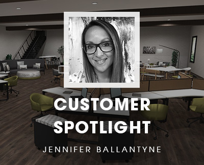 2020年办公室客户聚焦：概念3商业内饰的Jennifer Ballantyne