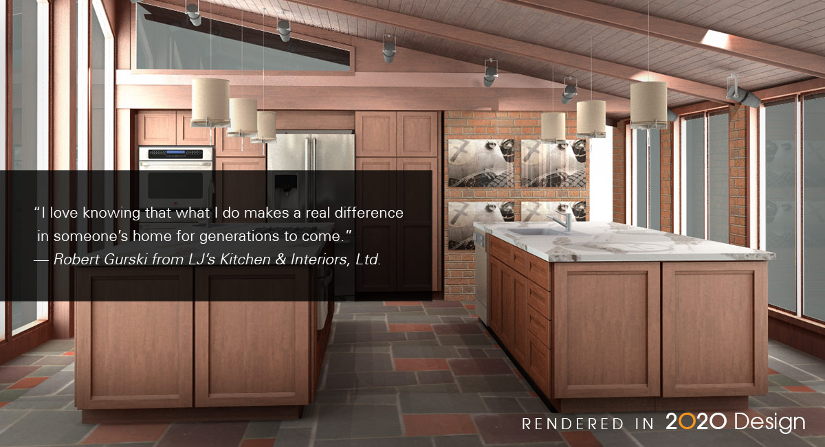 2020年设计客户聚光灯：LJ厨房与Interiors，Ltd的Robert Gurski。