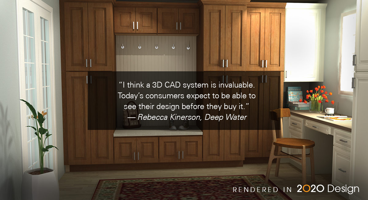 2020设计客户焦点:Rebecca Kinerson来自Deep Water Ventures DBA Budget Lumber