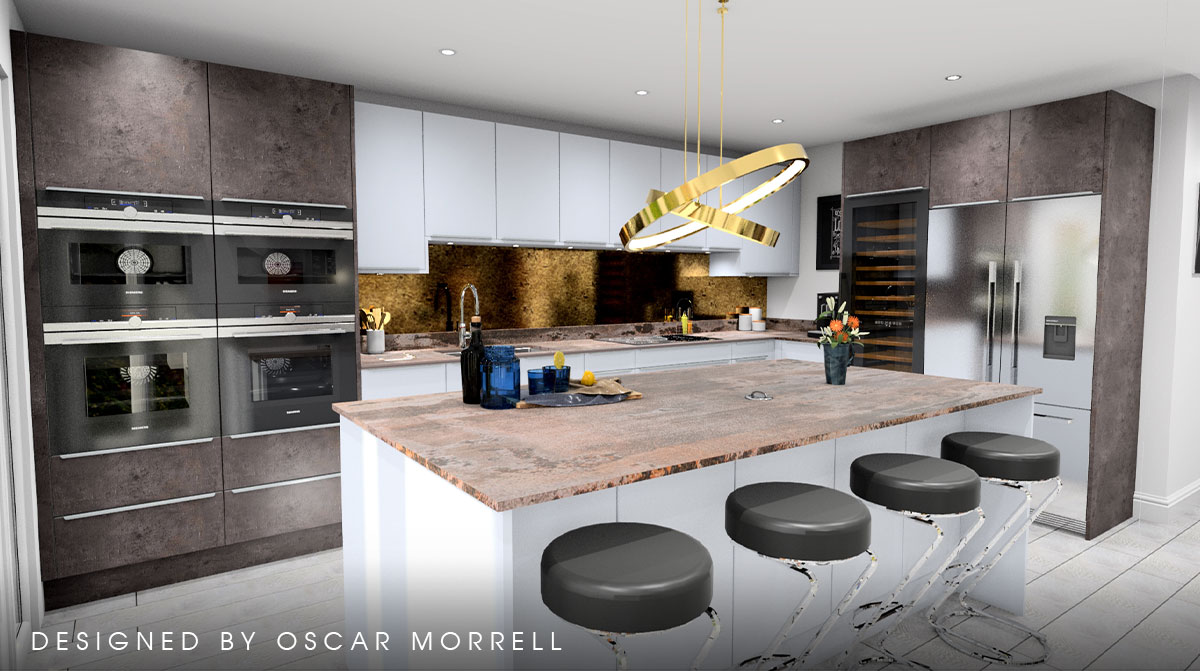 奥斯卡·莫雷尔（Oscar Morrell）设计的厨房