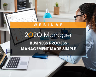 业务流程管理与2020 Manager变得简单