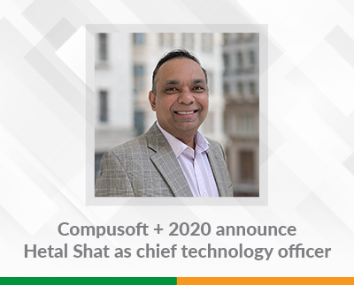 Hetal Shah加入Compusoft + 2020，担任首席技术官
